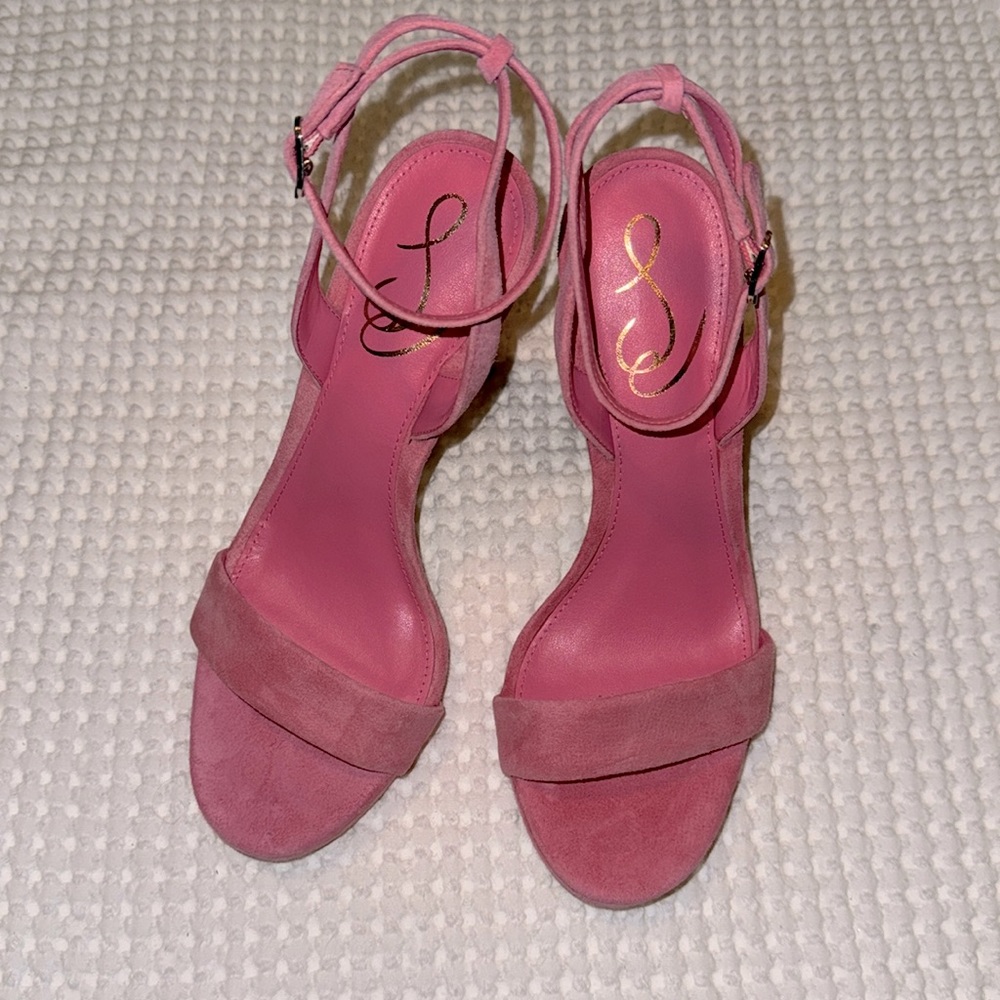 Brand new suede heels